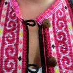 Plus Size Tribal Jacket In Appliqued Indigo Batik..