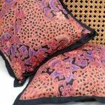 Balinese Batik Pillow / Cushion Cover In Colorful..